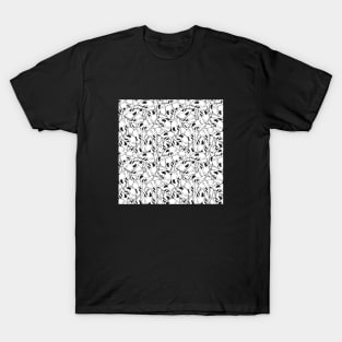 Cat Skull Pattern T-Shirt